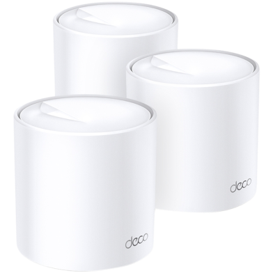 TP-Link Deco X20 AX1800 Whole Home Mesh Gigabit Wi-Fi 6 System Router (3-pack) image
