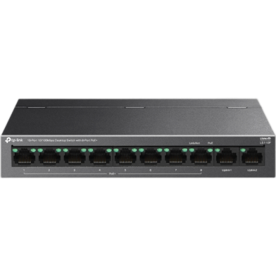 TP Link Omada LS110P 10-Port PoE Plus Desktop Switch image
