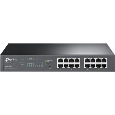 TP-Link TL-SG1016PE 16-Port Gigabit Easy Smart Switch with 8-Port PoE plus image