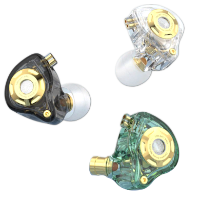 TRN MT1 Professional-grade In-Ear Monitor multi colour image