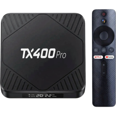 TX400 Pro 24K Ultra HD Android TV Box 16GB/256GB image