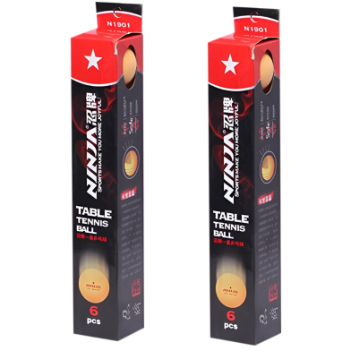 Table Tennis Ball - Ninja - 1 Star Ball image