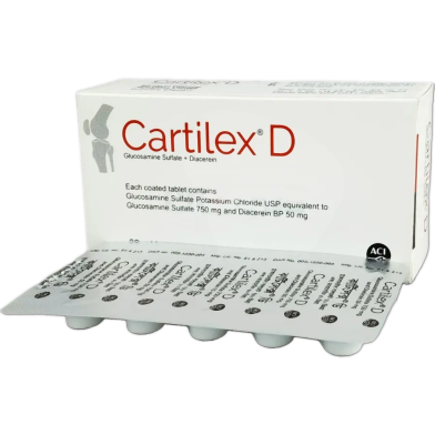 Cartilex D Tablet 10's Strip image