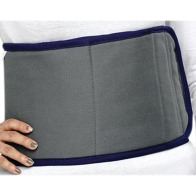 Taiba Abdominal Belt After Delivery For Tummy Reduction And Body Shape Waist Belt - Universal Size Ash image