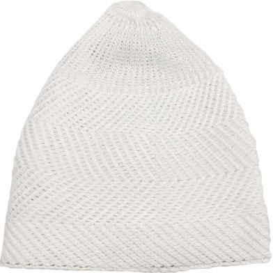 Taqwa Muslim Prayer Tupi - White (মুসলিম প্রেয়ার টুপি- সাদা) image
