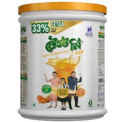 Taste Me Mango Flavored Instant Drink Powder 1kg Jar image