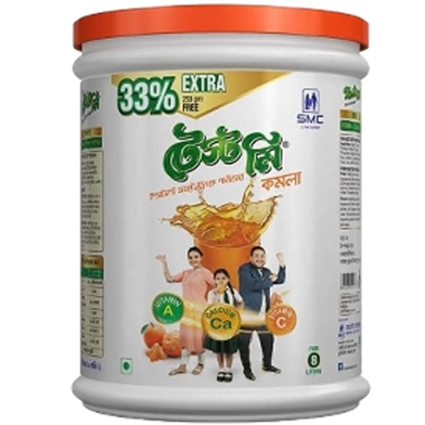 Taste Me Orange Flavored Instant Drink Powder 1kg Jar image