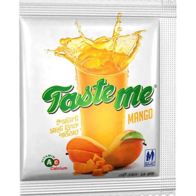 Taste me Mango Flavour 25 gm Powder 1 Pcs image