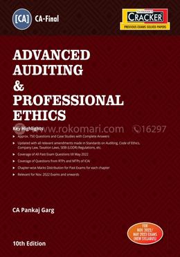 Taxmann’s Cracker For Advanced Auditing and Professional Ethics - CA Final  New Syllabus