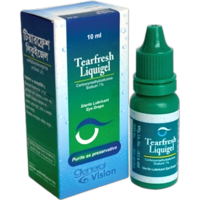 Tearfresh Liquigel 10 ml Ophthalmic Solution 10 ml drop image