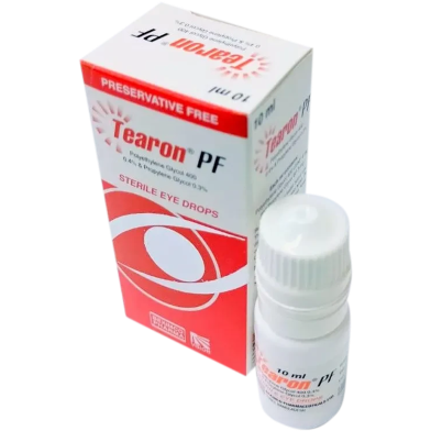 Tearon PF 0.4 Percent Plus 0.3 Percent Ophthalmic Solution – 10 ml Drop image