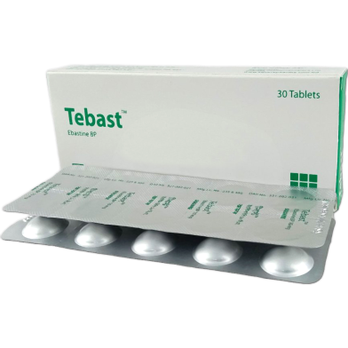 Tebast 10 mg Tablet 10's strip image