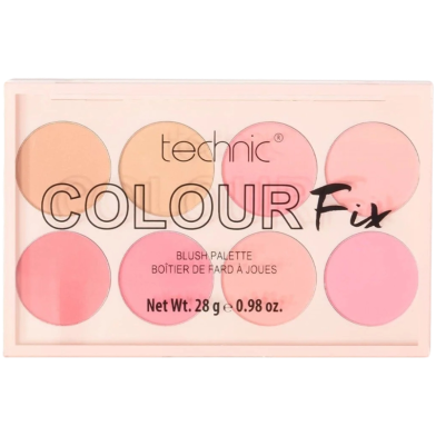 Technic Color Fix Blush Palette 8 Color - Fard a Joues image