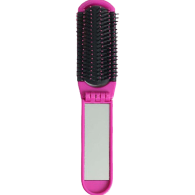 Technic Hair Brush And Glass - Purple image