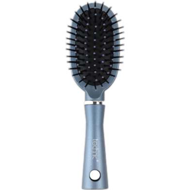 Technic Luxury Mini Oval Hair Brush - Blue image