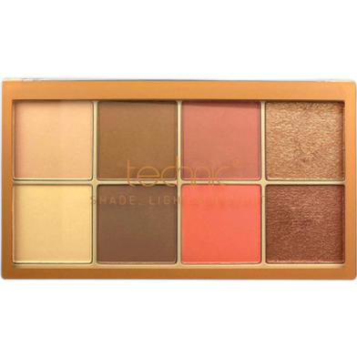 Technic Shade Light and Bright Contour Blush and Highlight Palette 38g image