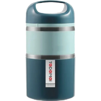 Tedemei Stainless Steel 2 Layers Lunch Box 1.13L image