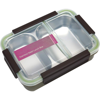Tedemei Stainless Steel Insulated Lunch Box with Cutlery 850ml image