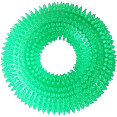 Teeth Cleaning Circle Ring Pet Toy For Dog image