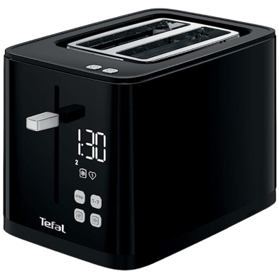 Tefal Digital Black Toaster - TT6408 image