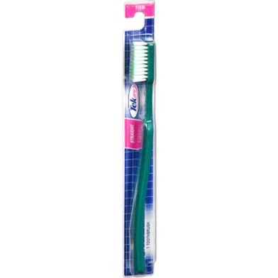 Tek Pro Straight Soft Tooth Brush - Green image