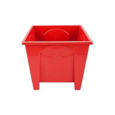 Tel Square Flower Tub 13inch Red 20L - 803336 image