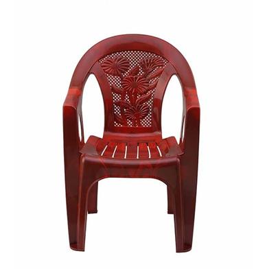 Tel Supreme Chair With Arm Flower Rose Wood - 803300 image