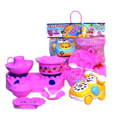 Aman Toys Telephone Kitchen Set image