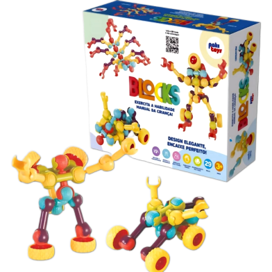 Tem Educational Building Blocks Set Designed For Children To Construct Various Models image