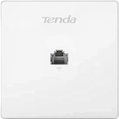 Tenda W12 AC1200 Mbps Wireless Dual Band Gigabit White In-Wall Access Point image