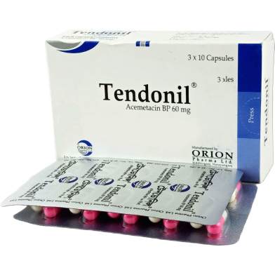 Tendonil 60 mg Capsule 10's Strip image