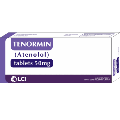 Tenomin 50 mg Tablet 10's Strip image