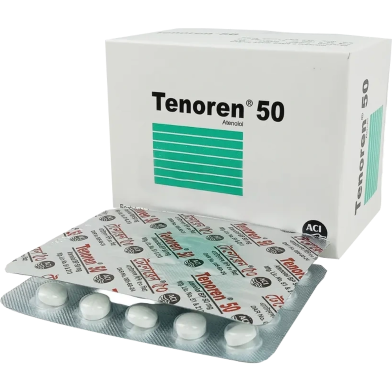 Tenoren 50 mg Tablet 20's Strip image