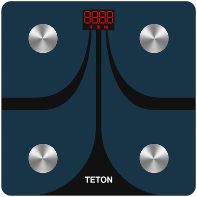 Teton Smart Scale(Bluetooth) for Body Weight, Digital Bathroom Scale BMI Weighing Body Fat Scale, Body Composition Monitor Health Analyzer with Smartphone App image