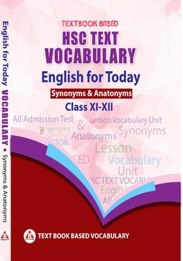 Textbook Based Hsc Text Vocabulary English For Today - Class: 11-12