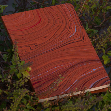 Texture Brown Notebook (Handmade Jute Board Cover) image