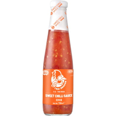 Thai Dragon Sweet Chilli Sauce 700ml Glass Bottle image