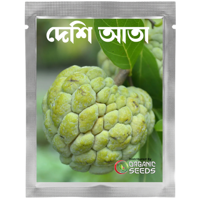 Thai Hybrid Giant Sugar Apple Seeds Re-Pack - 5pcs image