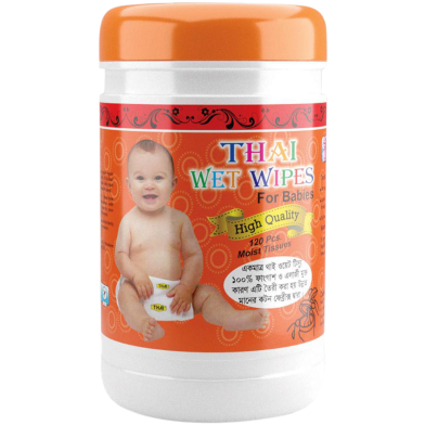 Thai Wet Wipes- Orange- Pink- Yellow image