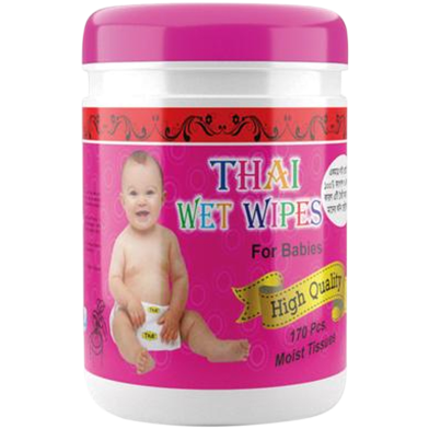 Thai Wet Wipes- Orange/ Pink/ Yellow image