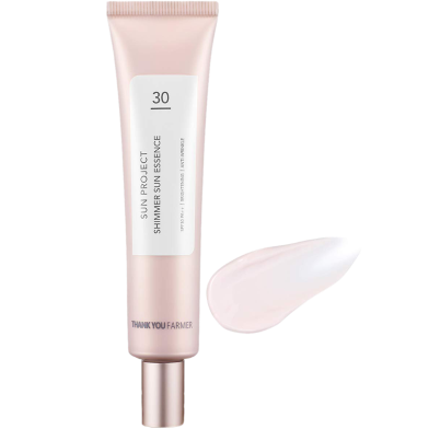 Thank You Farmer Sun Project Shimmer Sun Essence SPF30 PA Plus Plus-40ml image