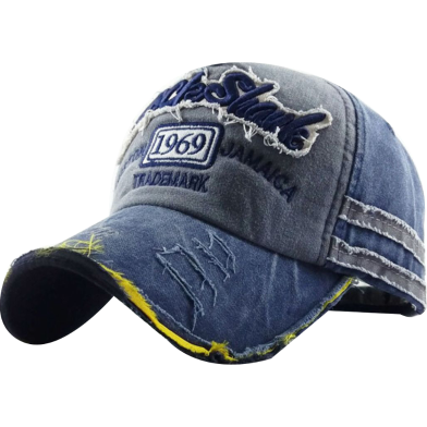 The 1969 Heritage Distressed Denim Cap image