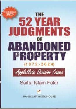 The 52 Year Judgments of Abandoned Property (1972-2024) image