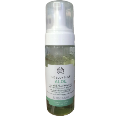 The Body Shop Aloe Calming Foaming Wash - 150ml image