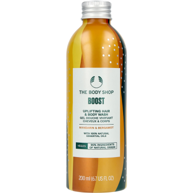 The Body Shop Boost Uplifting Hair And Body Wash 200ml image
