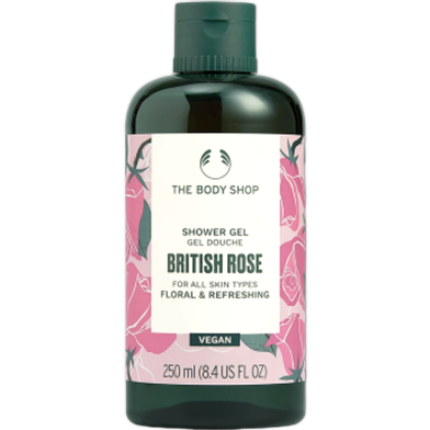 The Body Shop British Rose Floral and Refreshing Shower Gel 250ml image