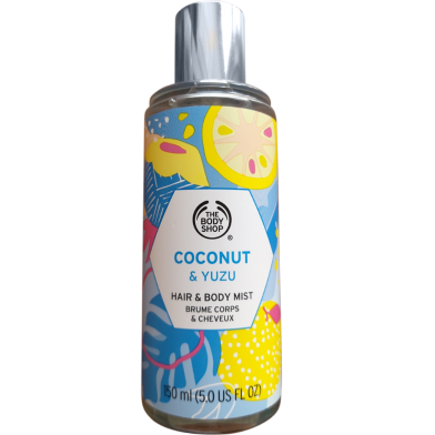 The Body Shop Coconut And Yuzu Hair And Body Mist 150ml image