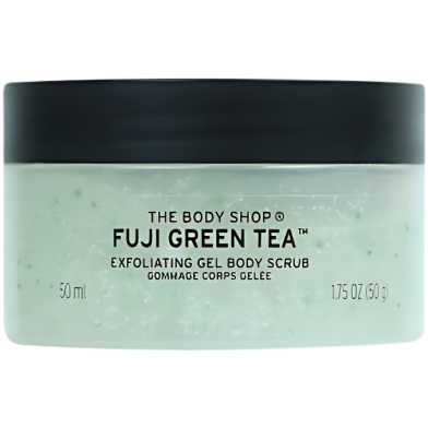 The Body Shop Fuji Green Tea Exfoliating Gel Body Scrub 50ml image