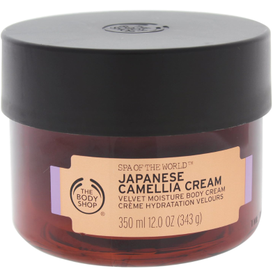 The Body Shop Spa Of The World Japanese Camellia Cream 350ml image