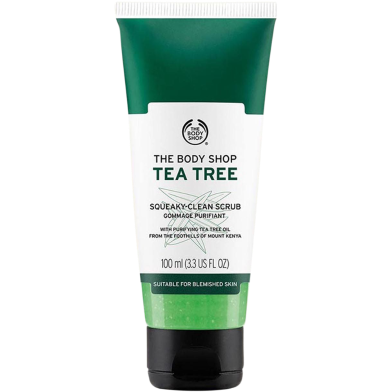 The Body Shop Tea Tree Squeaky-Clean Scrub - 100ml image